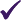 purple tick